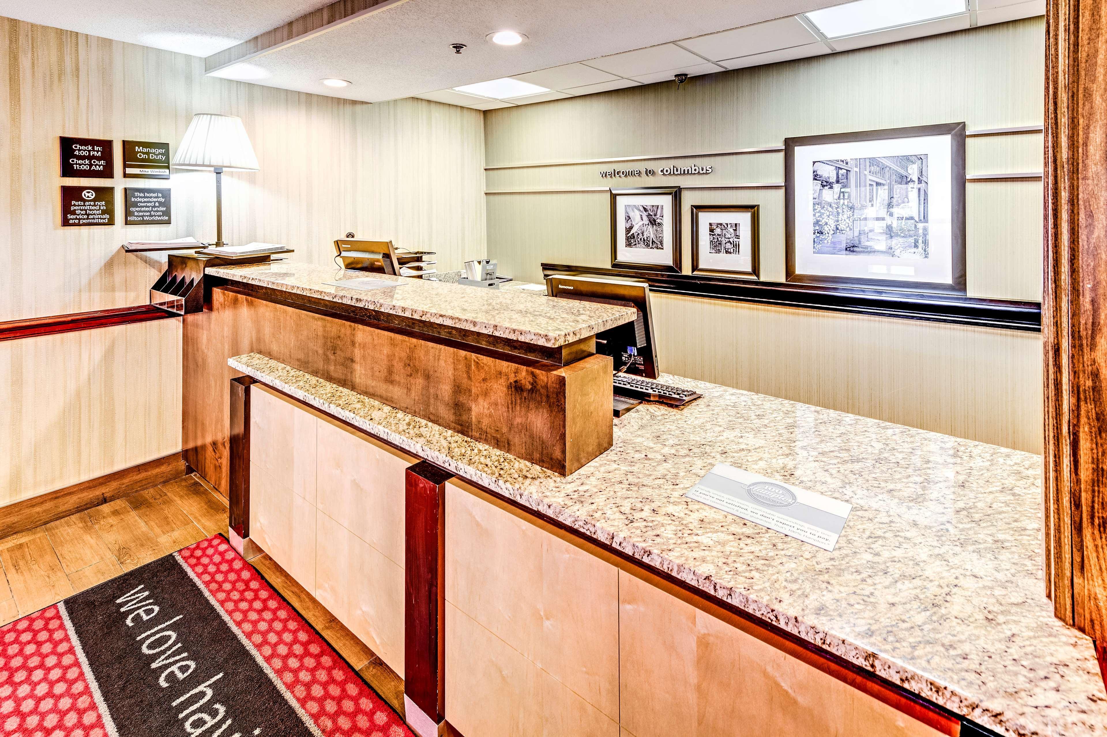 Hampton Inn Columbus I-70E/Hamilton Road Eksteriør bilde